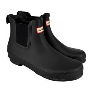 Hunter Original Chelsea Boot Black Outdoor Size 10 Preppy Storm Old Money